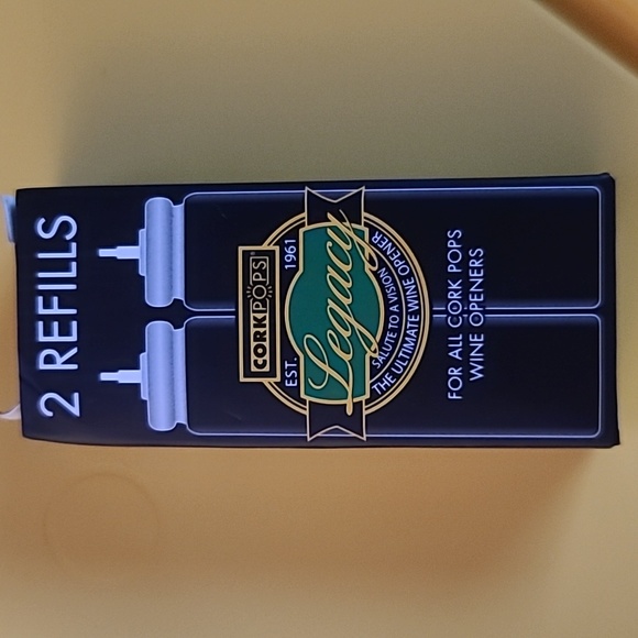 Legacy Cork Pops wine opene with refills - Picture 2 of 5